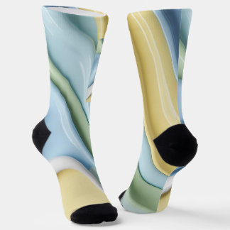 Socks in stylish abstract graphic