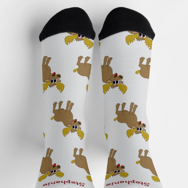 Socks Moose Design (Top)