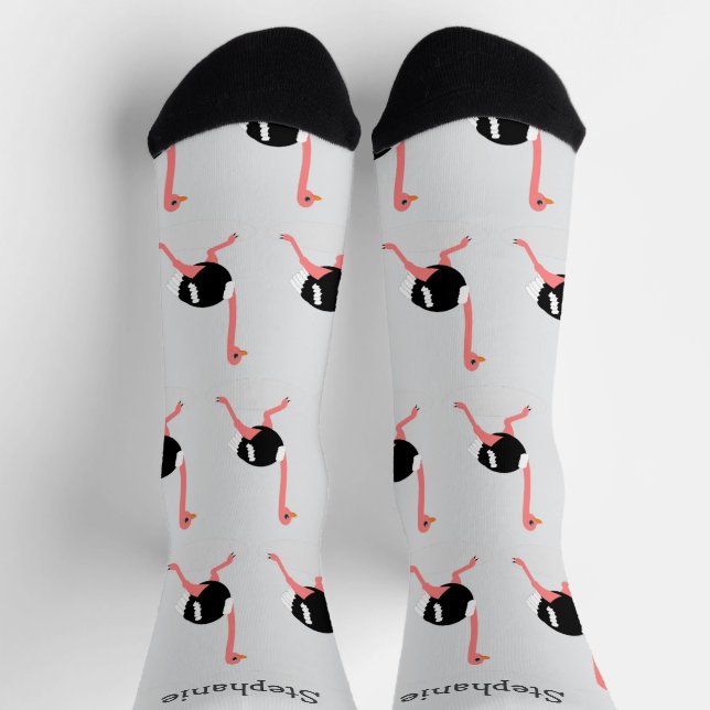 Socks Ostrich Design (Top)