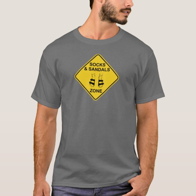Socks & Sandals Zone T-Shirt (Front)
