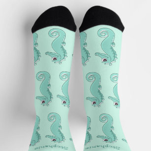 Socks Seahorse Design