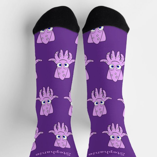 Socks Squid Design (Top)