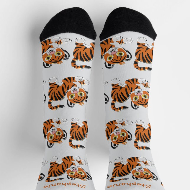 Socks Tiger Cub Design (Top)