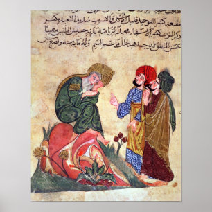 Socrates  and his Students Poster