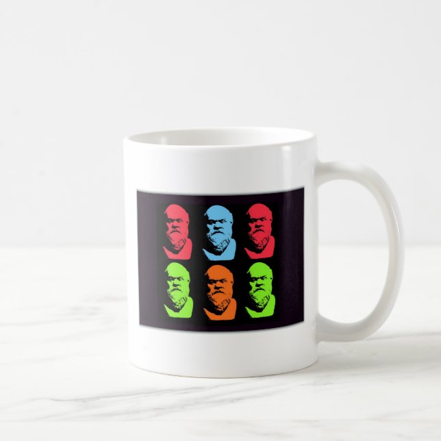 Socrates Collage Coffee Mug (Right)