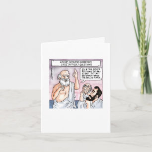 Socrates explaining the offside rule card
