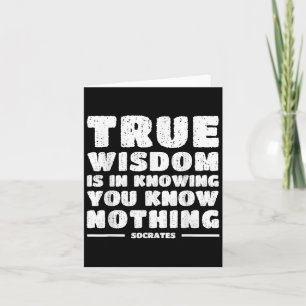 Socrates Inspiring Stoic Quote Stoicism Philosophy Card