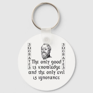 Socrates Keychain
