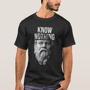 Socrates Know Nothing Oracle Of Delphi T-Shirt