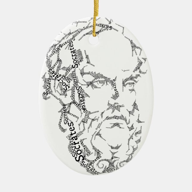 Socrates Ornament (Front)