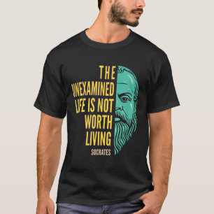 Socrates Portrait & Inspirational Quote_ The U T-Shirt
