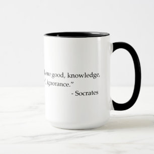 Socrates Quotable Quote Philosophy Coffee Mug