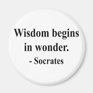 Socrates Quote 1a Magnet