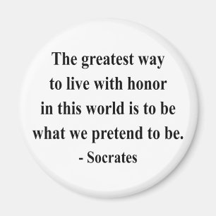 Socrates Quote 4a Magnet