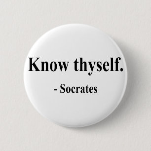 Socrates Quote 5a 2 Inch Round Button
