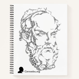 Socrates Spiral Notebook