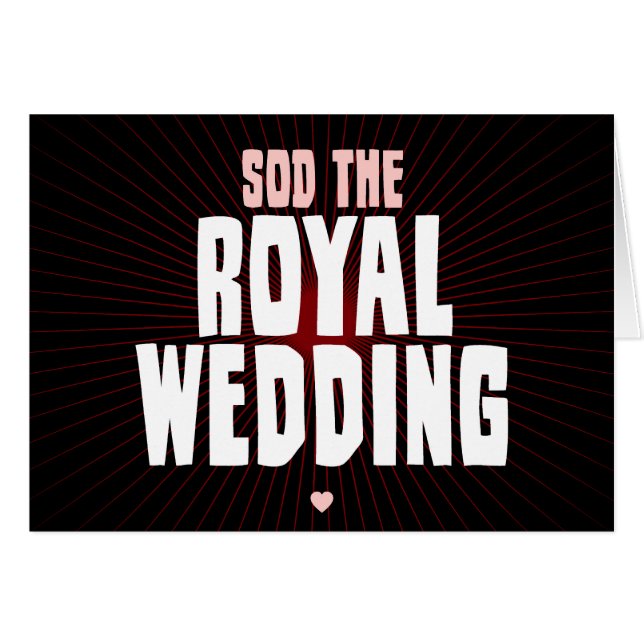 Sod le mariage royal (Devant horizontal)