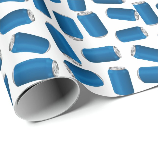 Soda can pattern wrapping paper (Roll Corner)