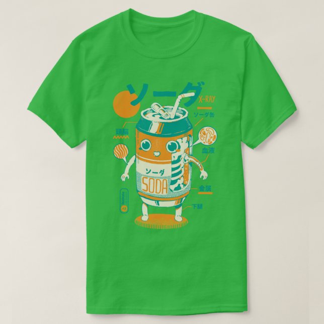 Soda Can XRay  T-Shirt (Design Front)