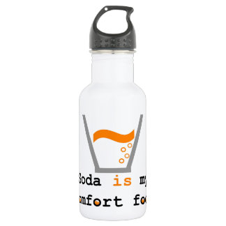 Soda is my Comfort Food 532 Ml Water Bottle