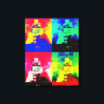 Soda pop art canvas print<br><div class="desc">Just think how cool you would be with this piece of pop art. Your family and friends would be amazed on your taste in modern art.</div>