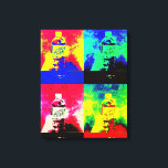 Soda pop art canvas print<br><div class="desc">Just think how cool you would be with this piece of pop art. Your family and friends would be amazed on your taste in modern art.</div>