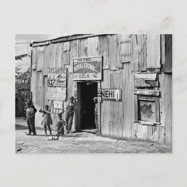 Soda Shack, 1940s Postcard (Front)