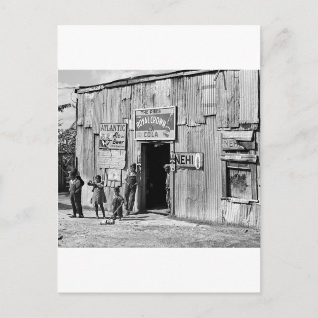 Soda Shack, 1940s Postcard (Front)