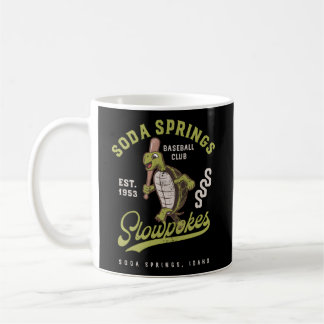 Soda Springs Slowpokes Minor League Baseball Team Coffee Mug