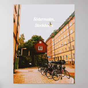 Södermalm, Stockholm, Sweden Poster