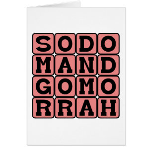 Sodom and Gomorrah, Original Sin Cities