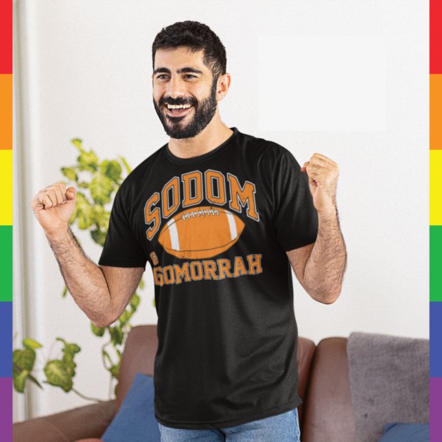 Sodom & Gomorrah Vintage Athletic LGBT T-Shirt (Creator Uploaded)