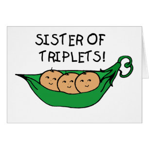 Soeur de cosse de triplets