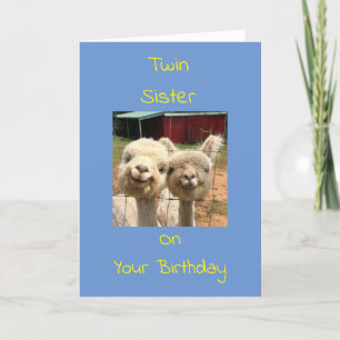 **SOEUR DOUCE** PROFITEZ DE VOTRE CARTE D'ANNIVERS