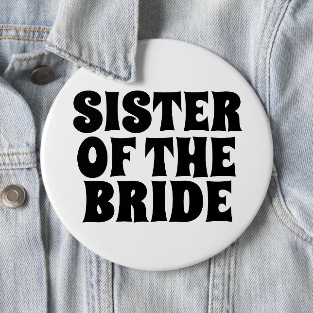 SOEUR DU BADGE BOUTON ronD DE LA BRIDE (En situation)