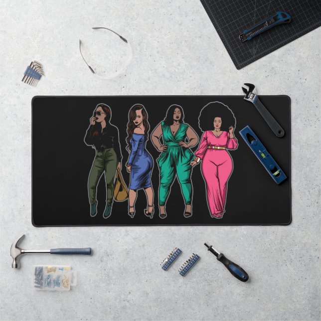 Soeur Sistas Black Women Melanin Femme Sis Magie (Poste de travail)