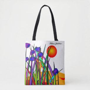 Soeurs Argent 25e Jubilé Artsy Sac fourre-tout flo