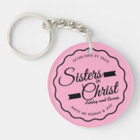 Soeurs dans le porte - clé du Christ