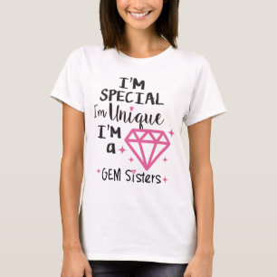 Soeurs de GEMME - je suis un T-shirt de GEMME
