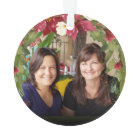 Soeurs I Love My Sis 2 Photo Noël Vert