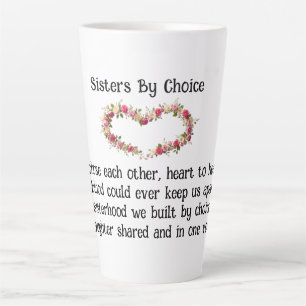 Soeurs Par Choix Meilleurs Amis Café / Latte Mug