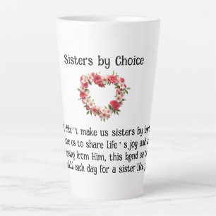 Soeurs Par Choix Meilleurs Amis Café / Latte Mug