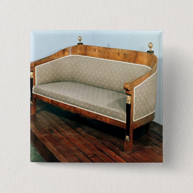 Sofa, Biedermeier style, c.1820 2 Inch Square Button (Front)