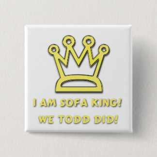 Sofa King 2 Inch Square Button