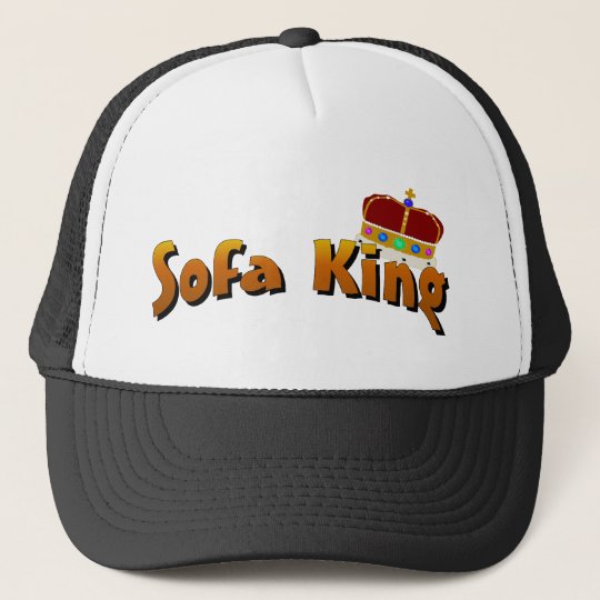 Sofa King Couch Potato Trucker Hat Zazzle Ca