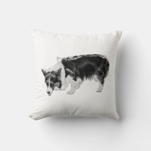 Sofa Patrol Throw Pillow