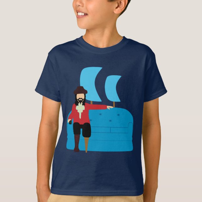 Sofa Pirate T-Shirt (Front)