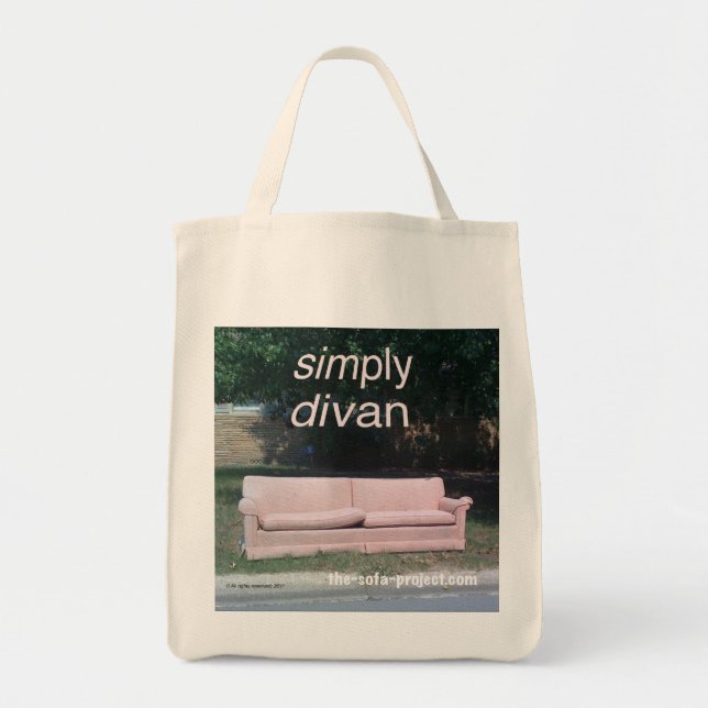 Sofa Project grocery tote Bag (Front)