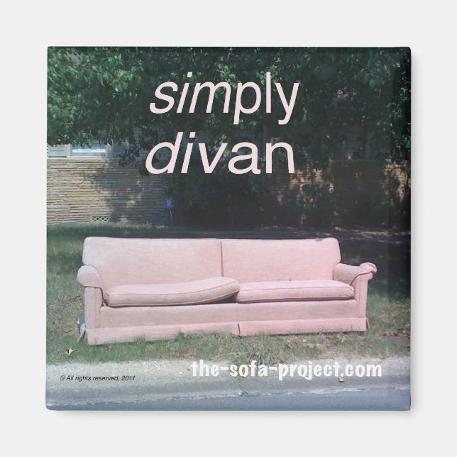Sofa Project magnet (Front)