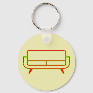 Sofa - Sofas - Couch - Davenport Keychain